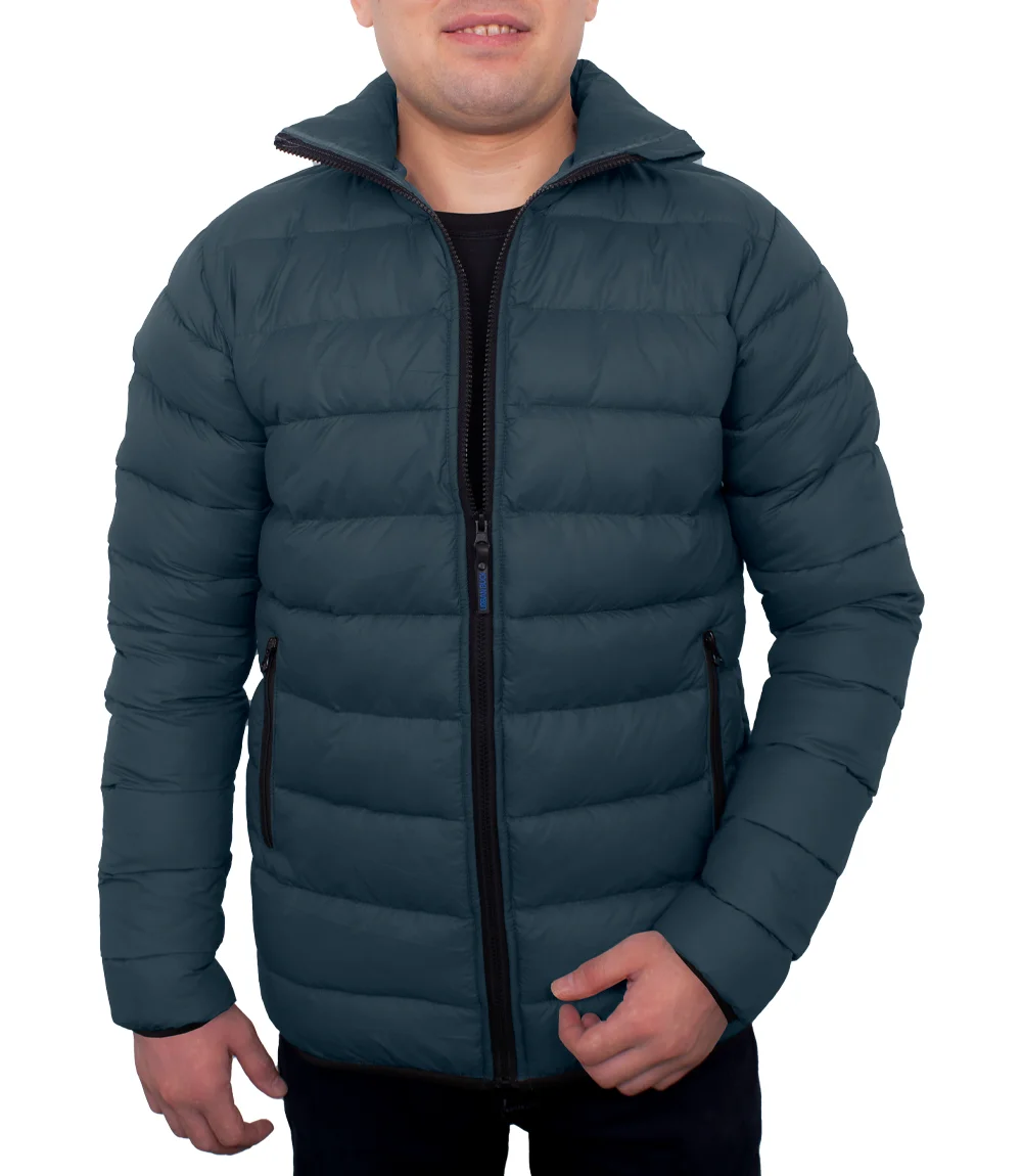 Vicente Navy Premium Puffer Jacket For Men