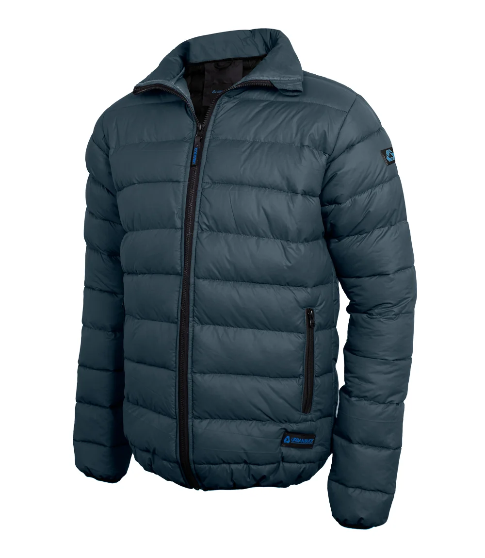 Vicente Navy Premium Puffer Jacket For Men