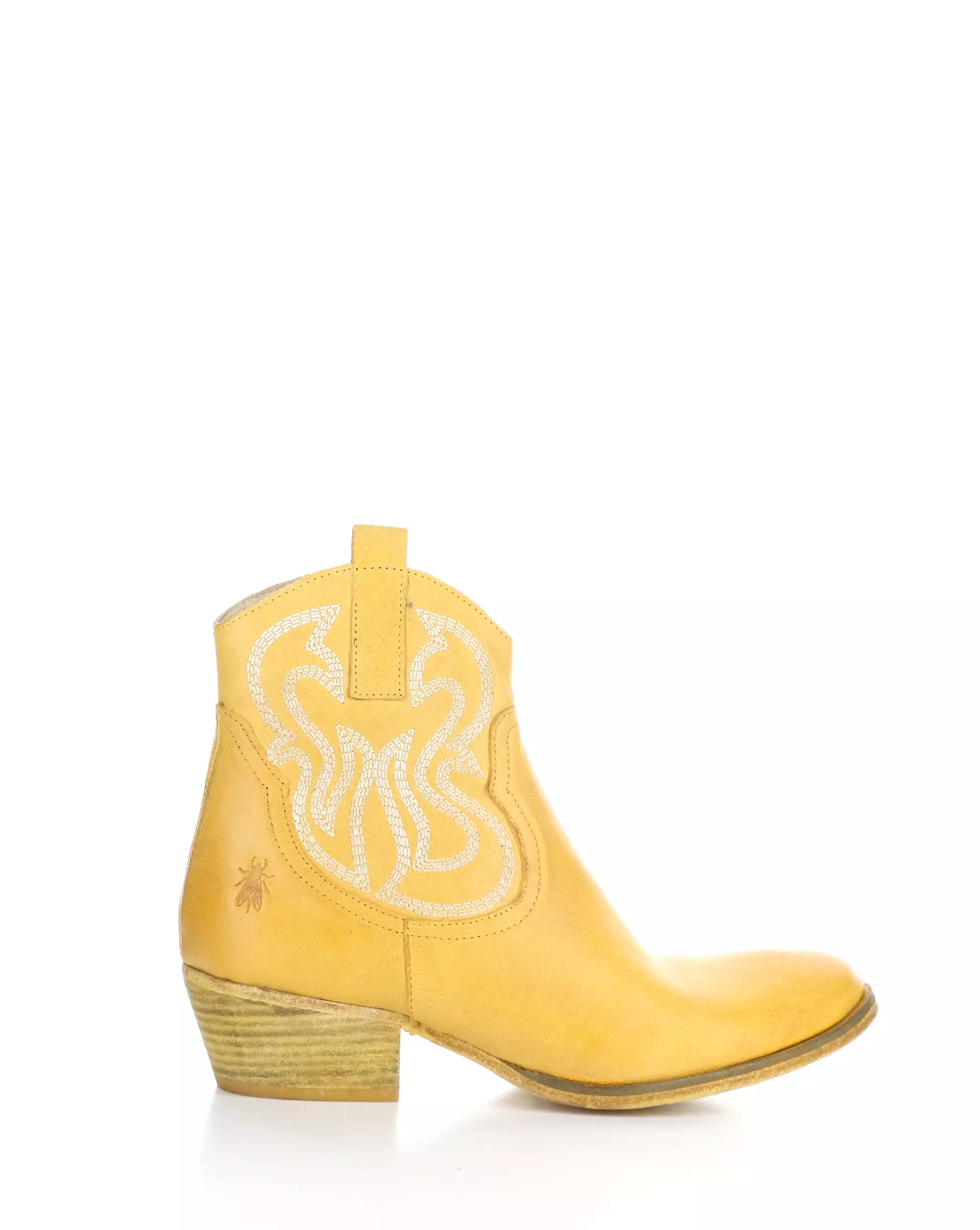 WAMI092FLY 002 YELLOW Round Toe Boots