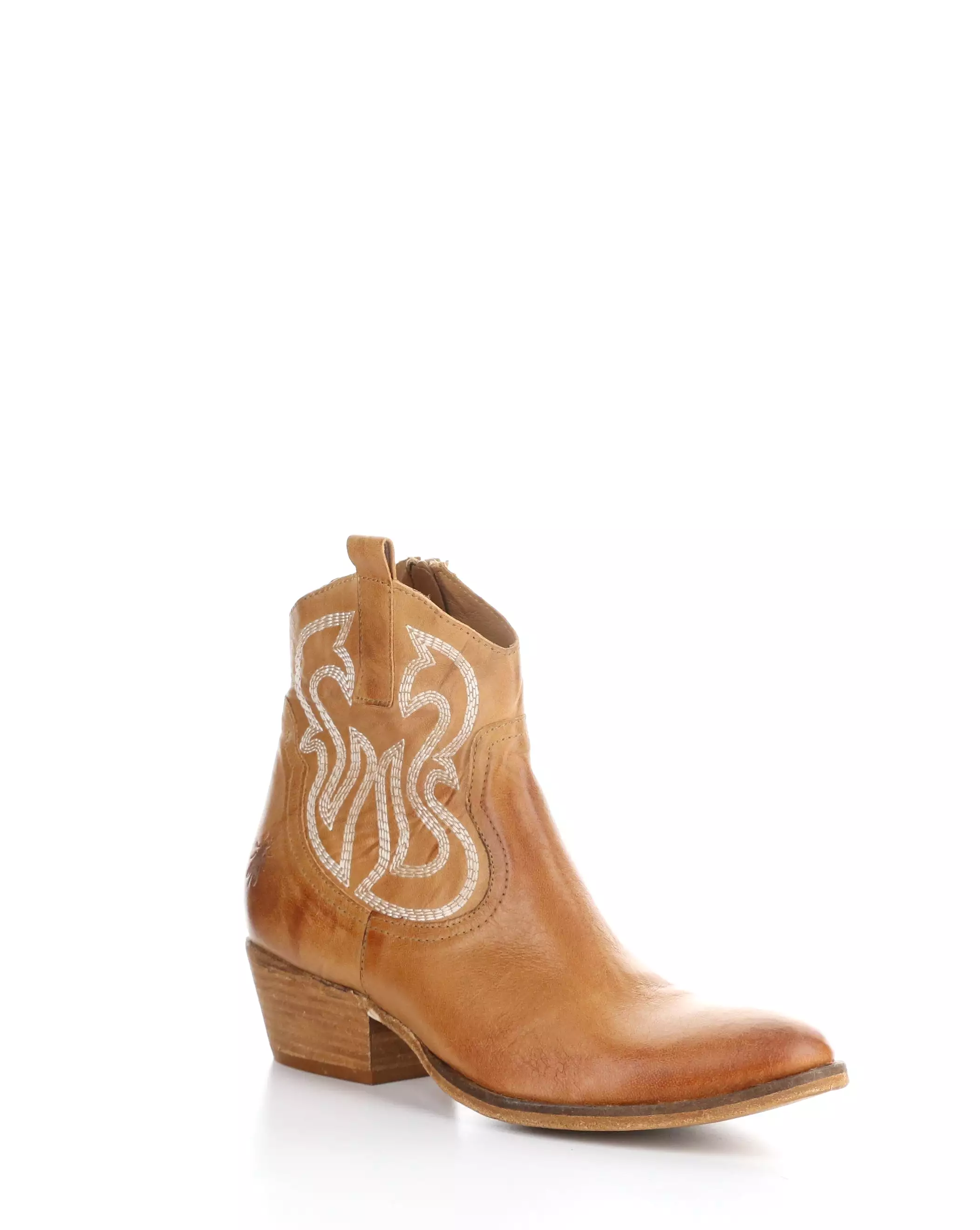 WAMI092FLY 003 CAMEL Round Toe Boots