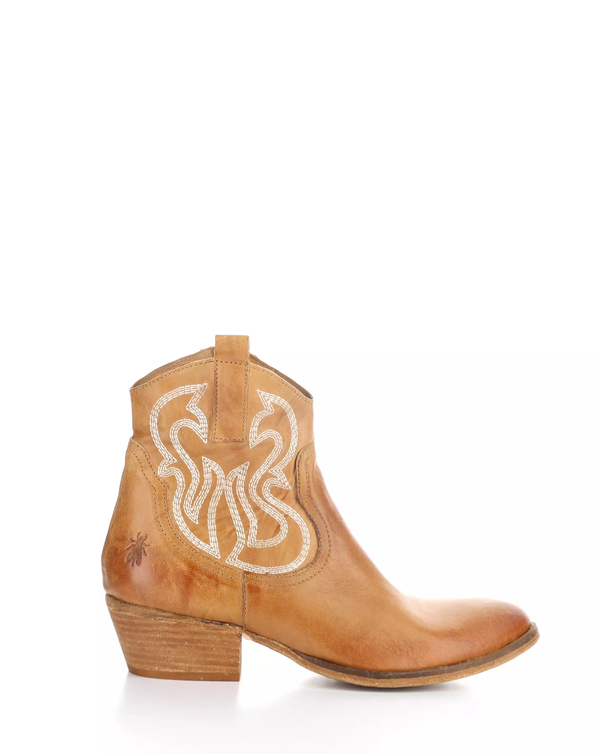 WAMI092FLY 003 CAMEL Round Toe Boots