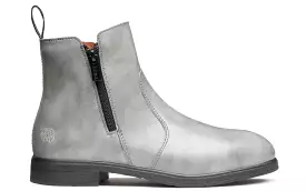 'Xena Workwear' Women's Omega WP EH Pull On Steel Toe - Vegan Grey