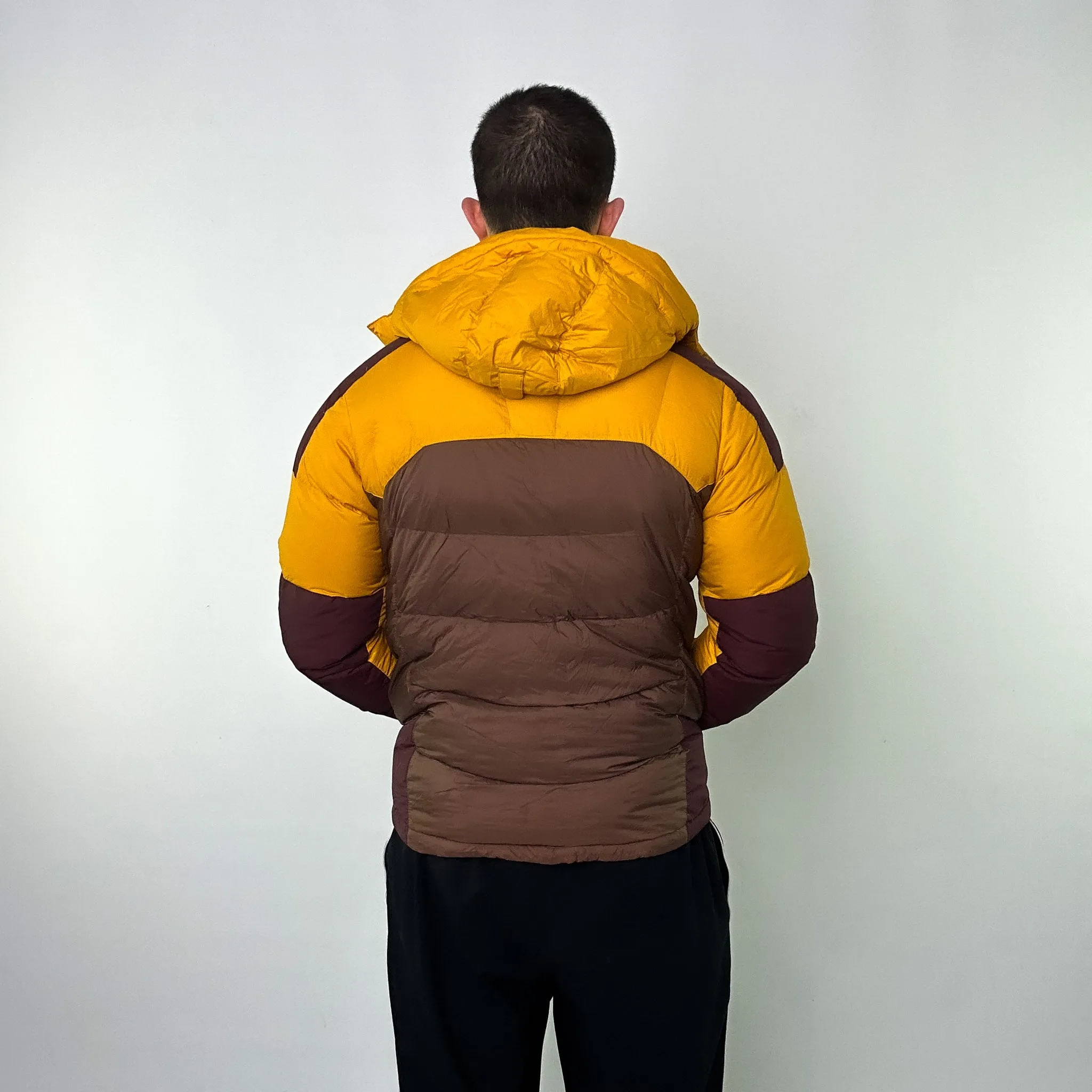 Yellow 90s Mont Bell EX 700+ Puffer Jacket Coat (L)